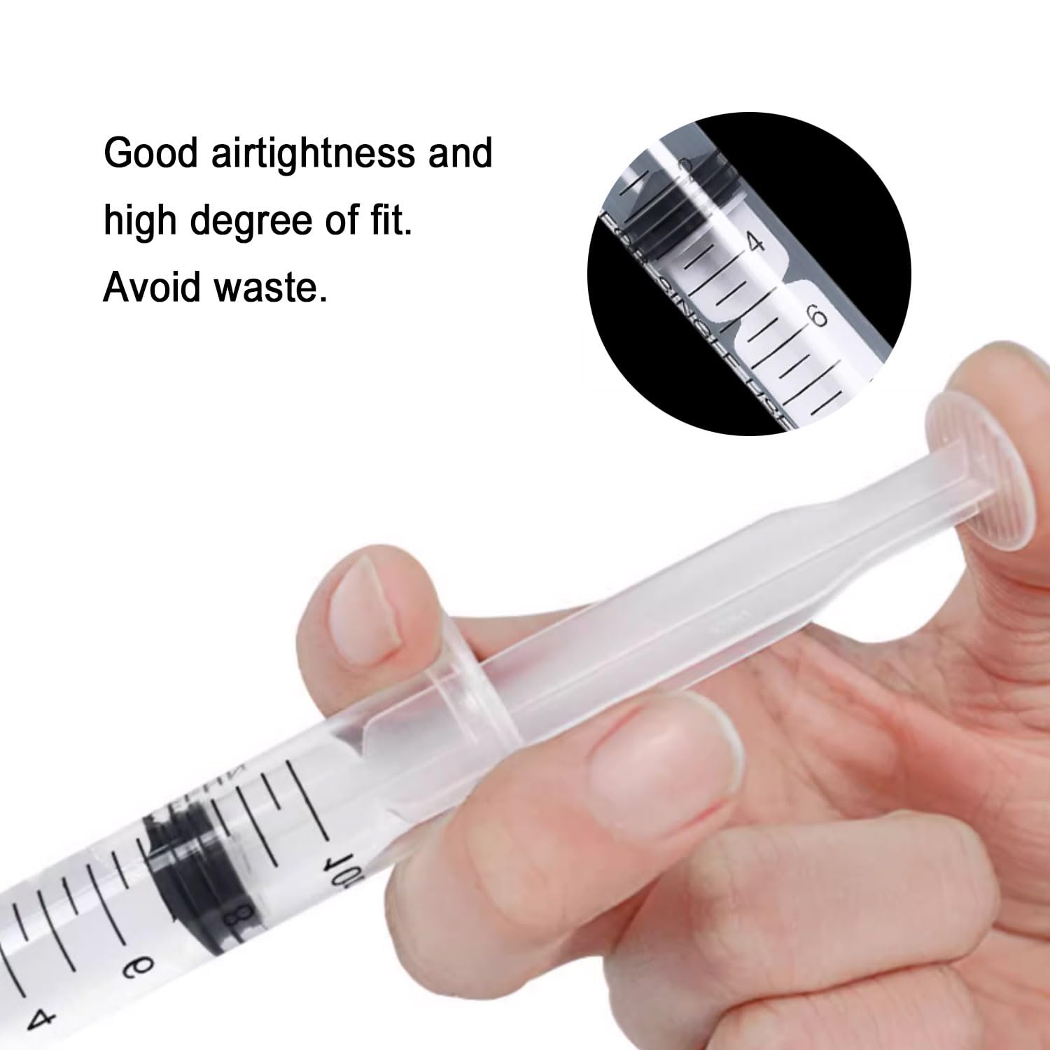 5ml Lab Syringe with Needle 21 Gauge 1.5inch Supplies,Individually